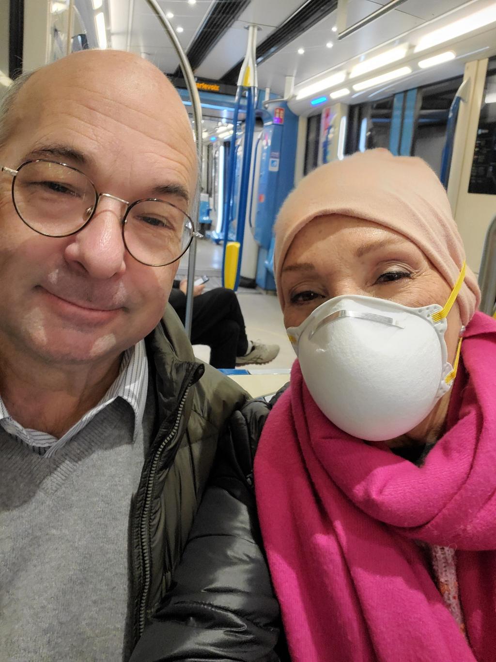 Julie Drolet et son conjoint