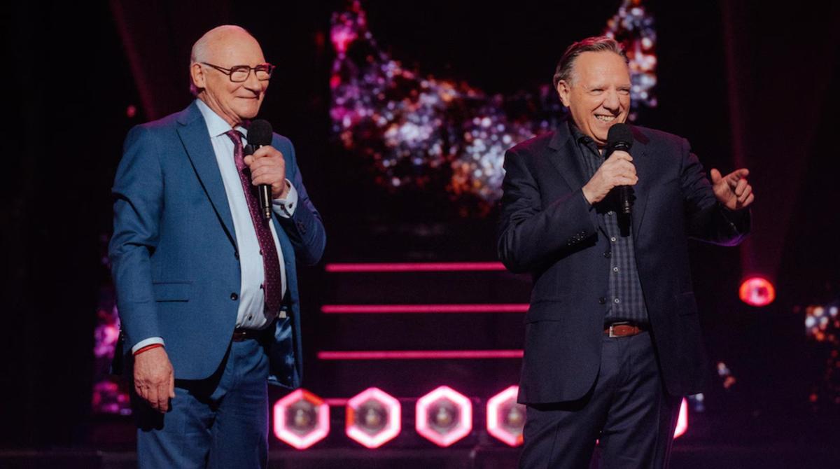 François Legault et Michel Lacroix