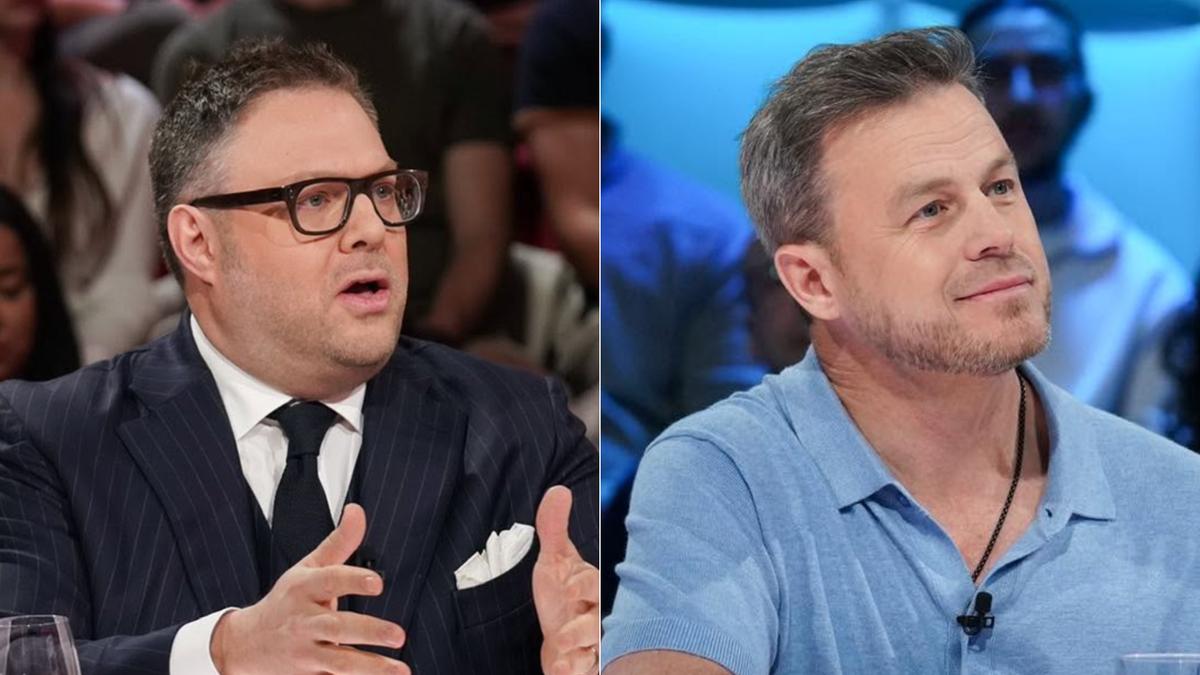 Mathieu Bock-Côté et Louis Morissette à Tout le monde en parle