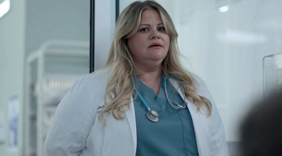 Geneviève Schmidt dans son role d'Isabelle Granger dans STAT