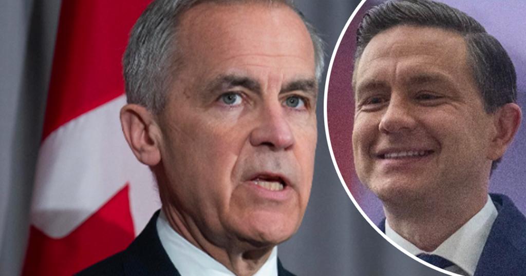 Mark Carney et Pierre Poilievre