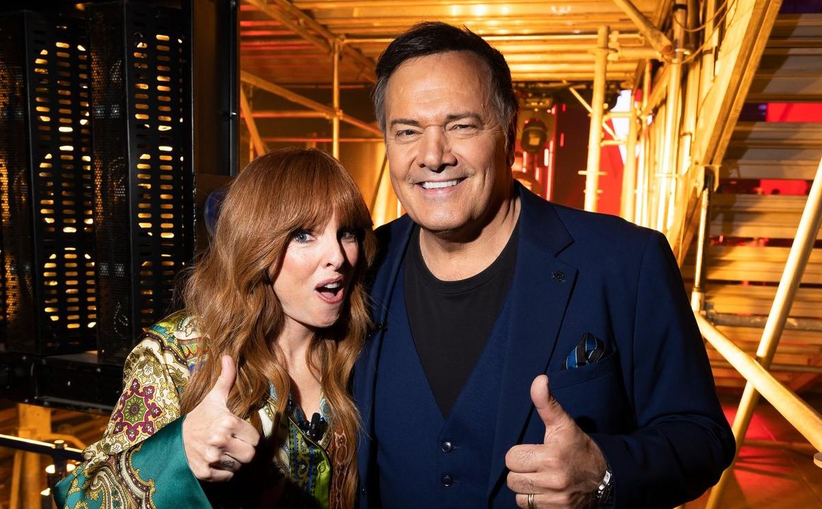 France D'Amour et Mario Pelchat à La Voix