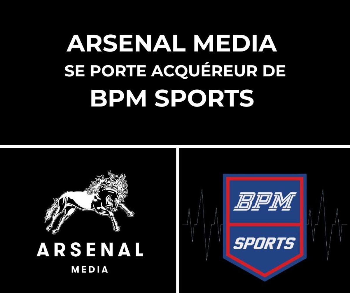 Arsenal Media achète BPM Sports