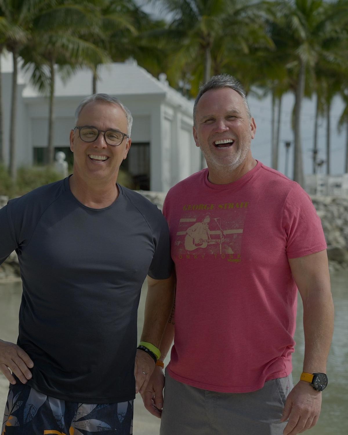 Gino Chouinard et Dave Morissette