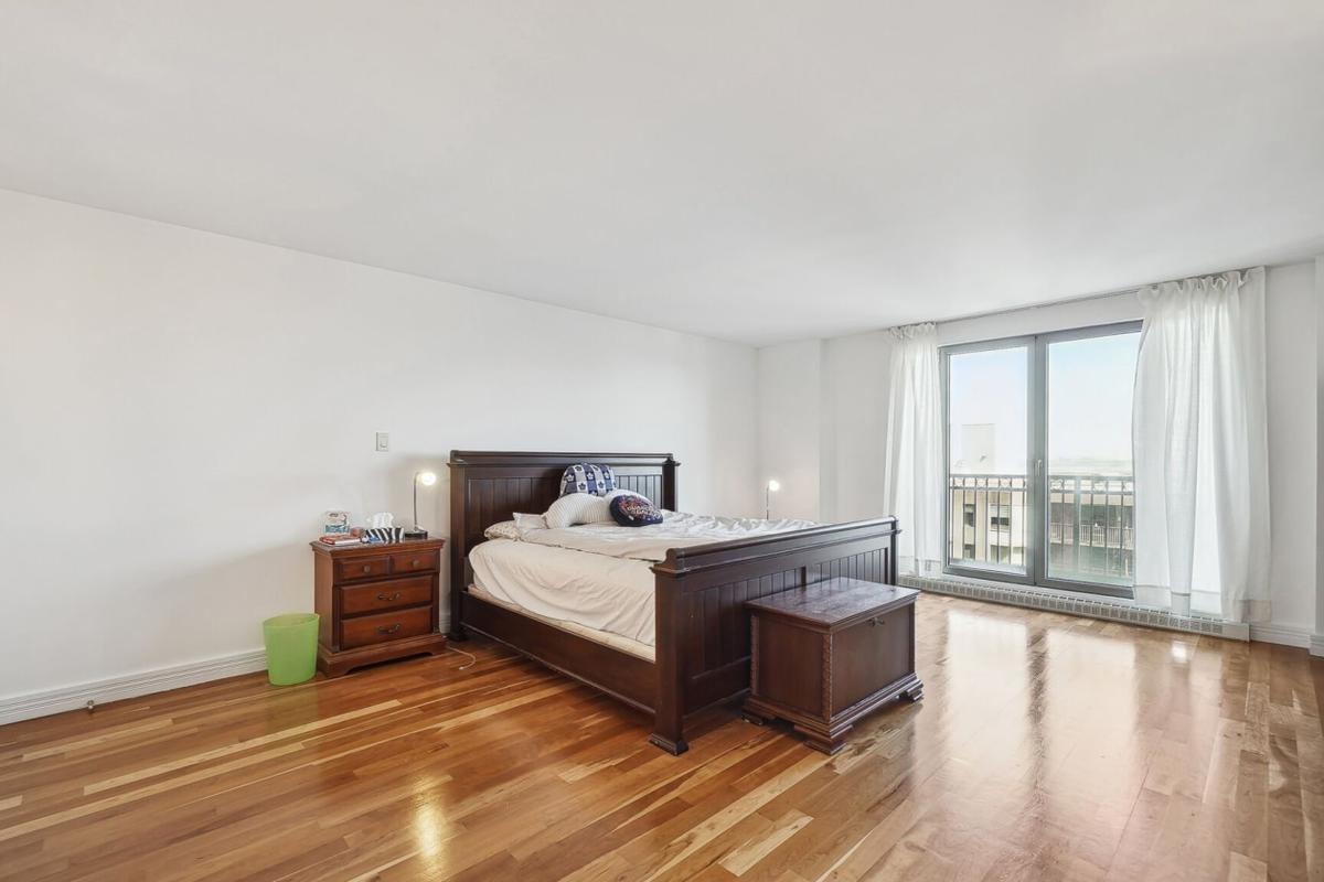 Chambre principale avec vue