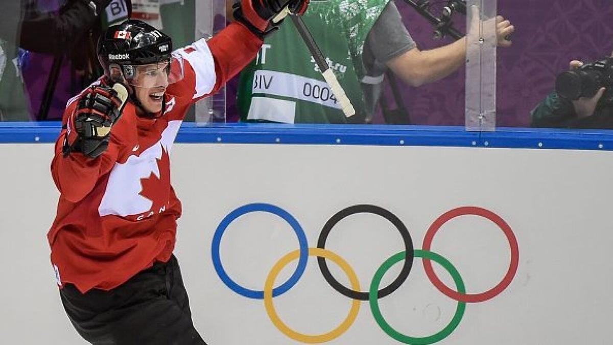Sidney Crosby at the 2014 Winter Olympics