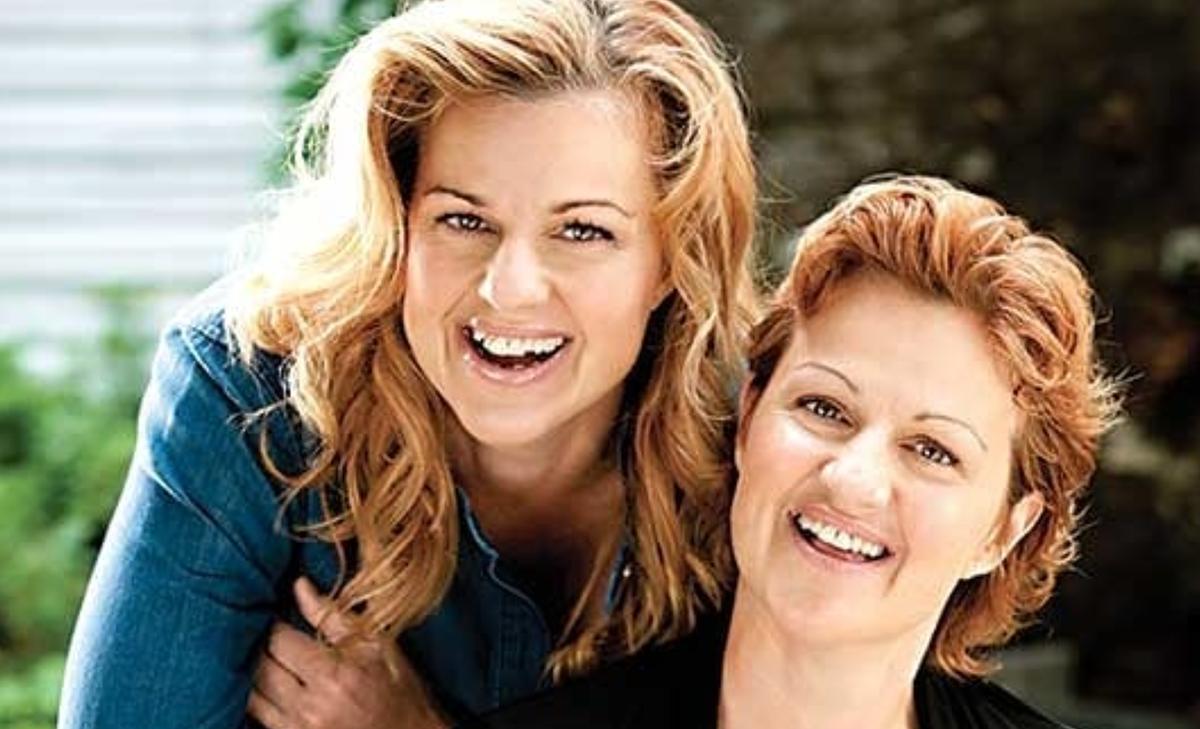 Sylvie Moreau et sa soeur