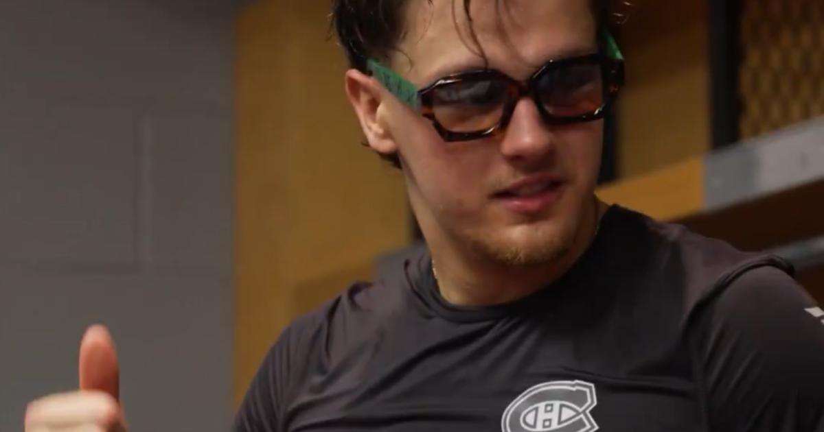 Zachary Bolduc joueur du match chambre CH