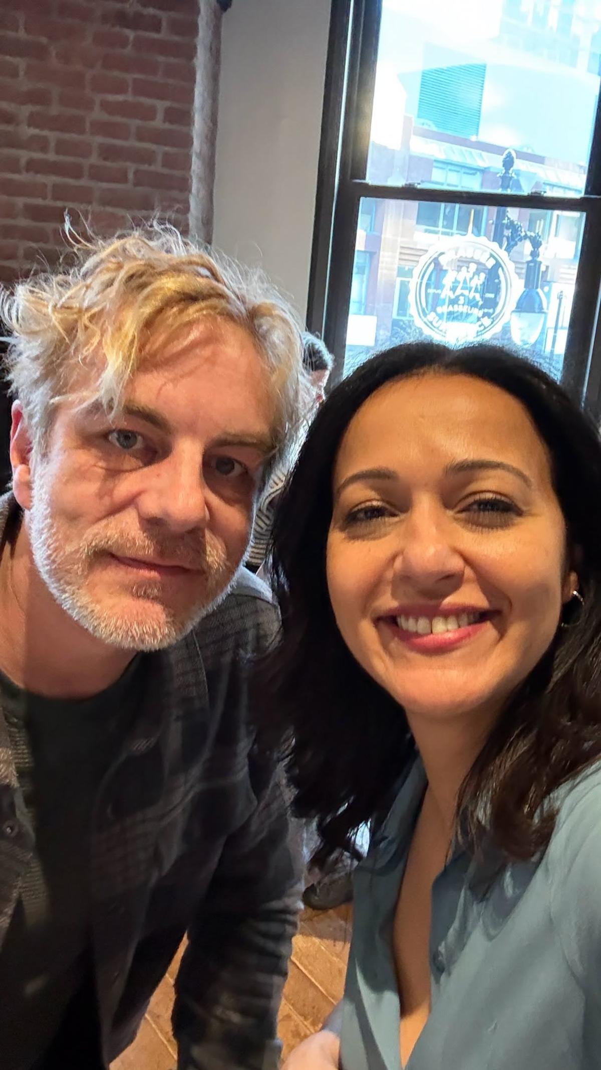 Hubert Proulx et Ruba Ghazal