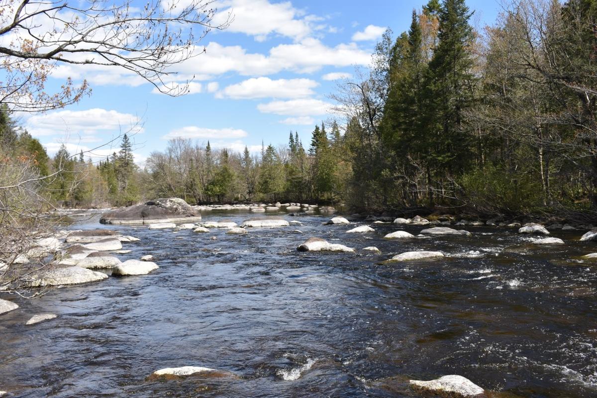 La rivière du Nord à proximité