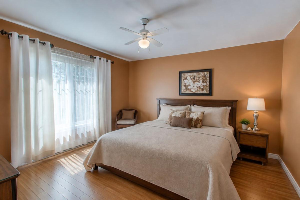 Chambre principale spacieuse