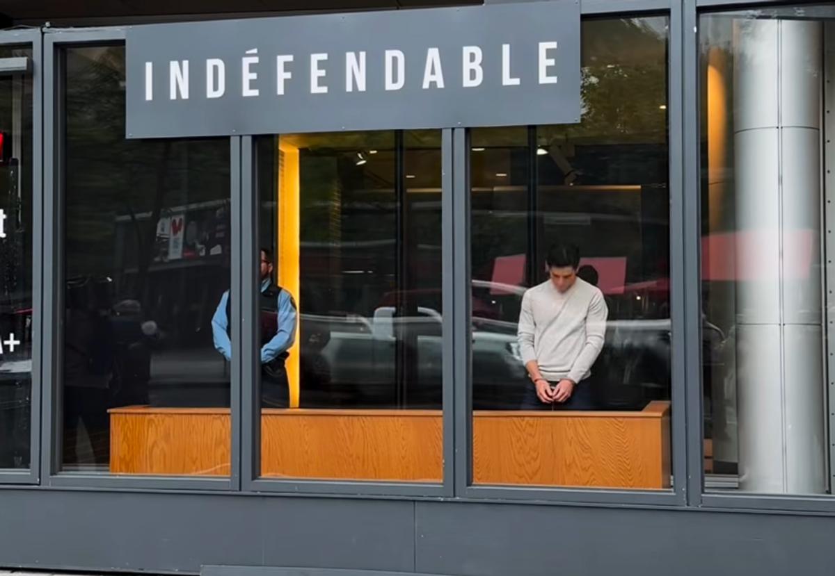 Sébastien Delorme dans un coup de marketing de TVA
