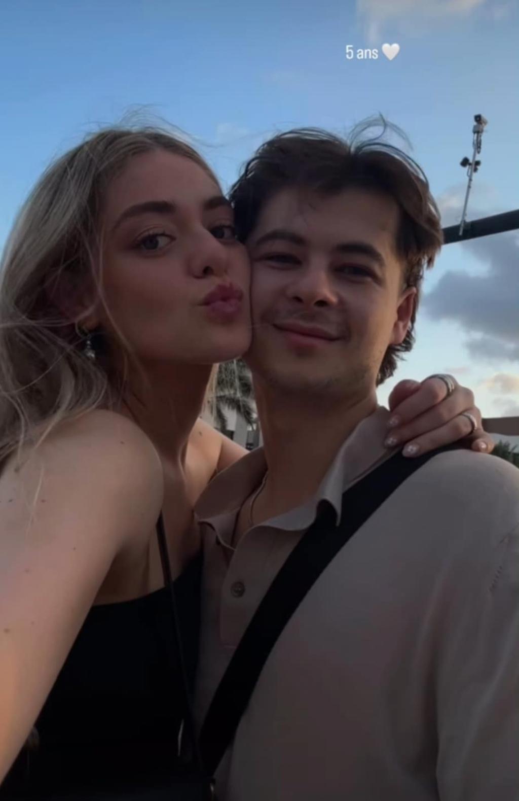 Stella Dupré et son amoureux