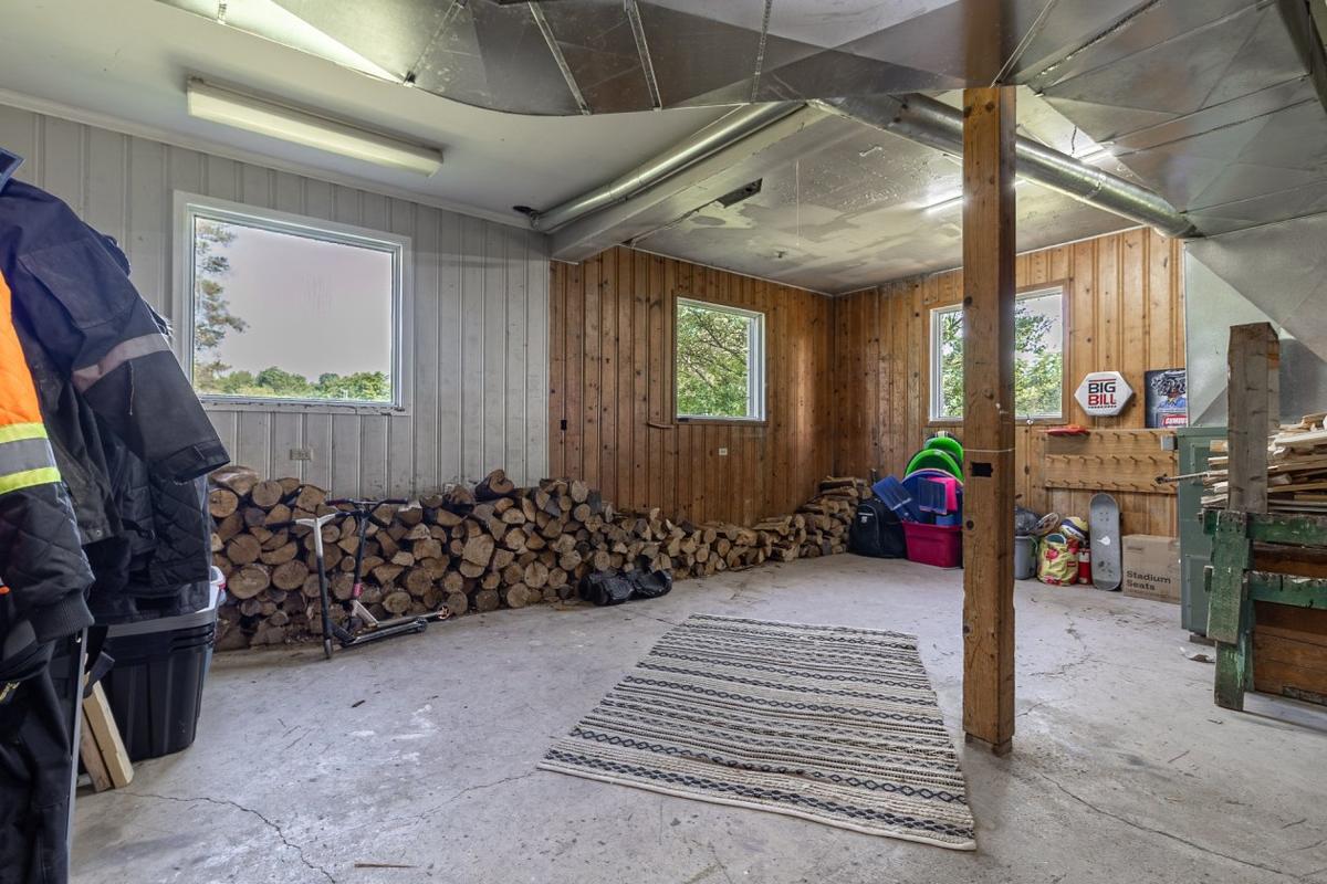 Intérieur du garage