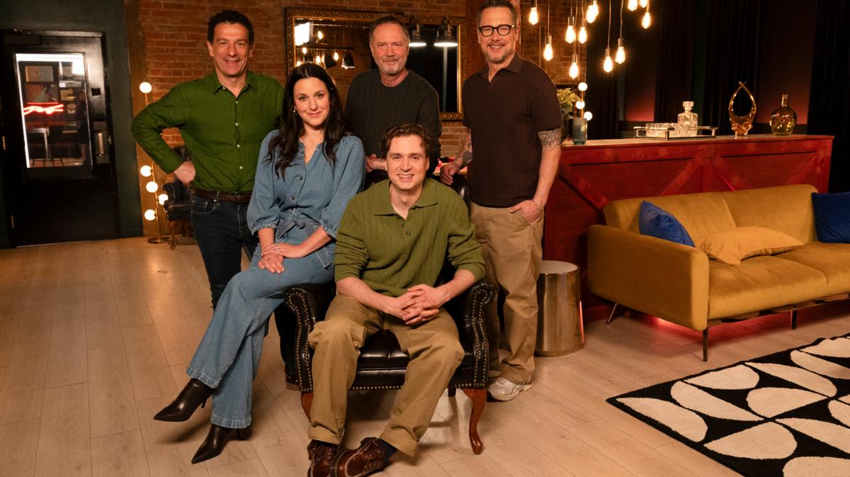 François Pérusse, Virginie Fortin, Pasquale Vari, Stéphane Rousseau, Arnaud Soly