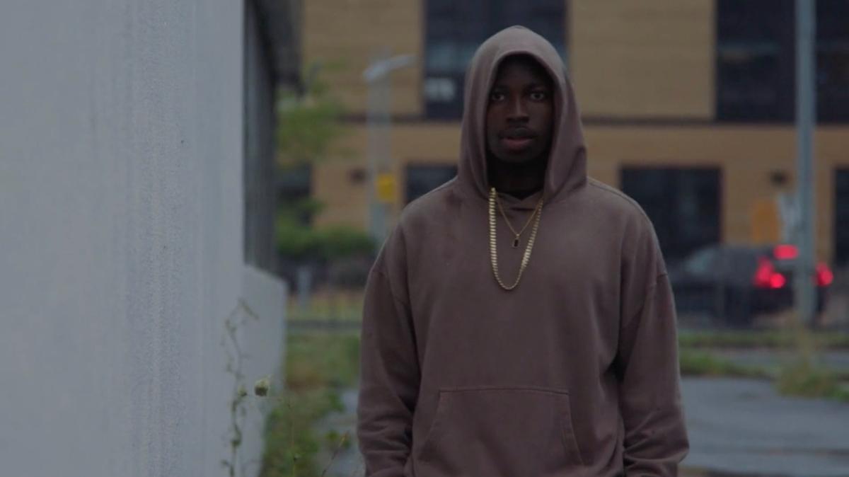 Steve Diouf Felwin dans son rôle de Wesley Normand dans Antigang