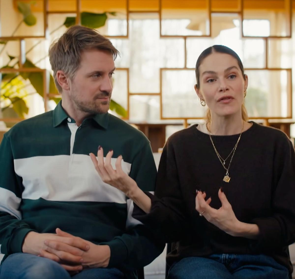 Jean-Philippe Perras et Maripier Morin à Les Morin-Perras sous le même toit