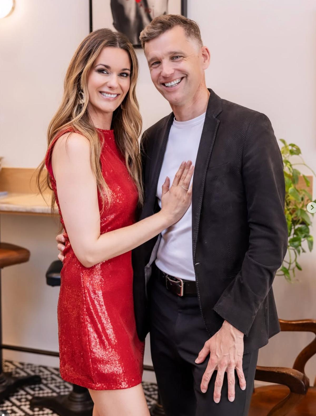 Monic Néron et Bruno Marchand