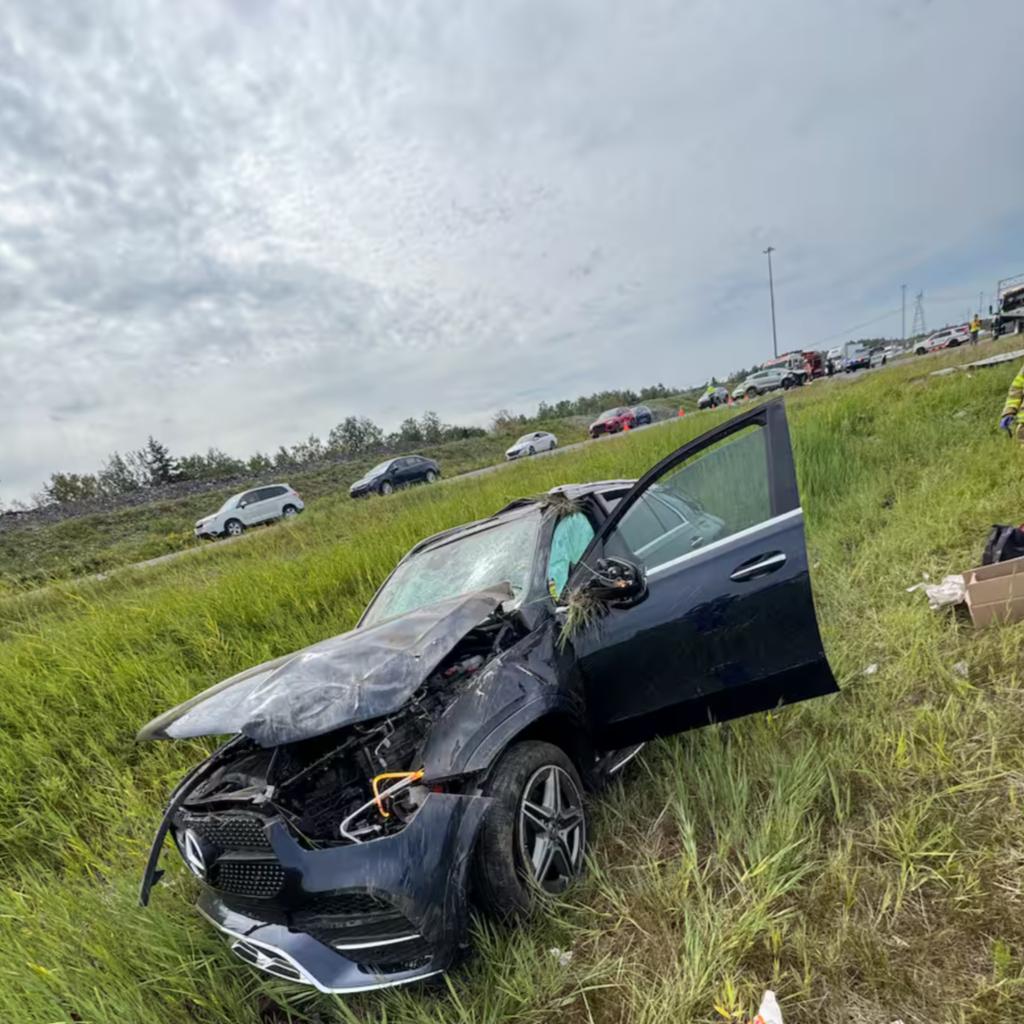 Accident de voiture de Philippe Lapeyrie