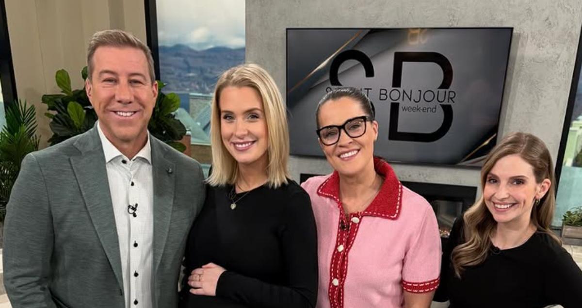 Pascale Robitaille et ses collègues de Salut Bonjour