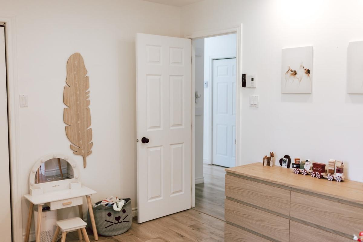 Chambre au sous-sol aménagé