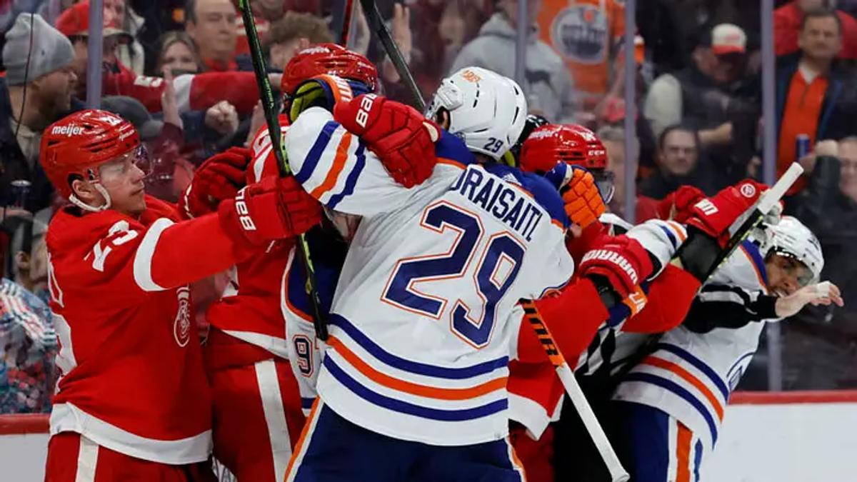 Matchup Oilers vs. Red Wings.