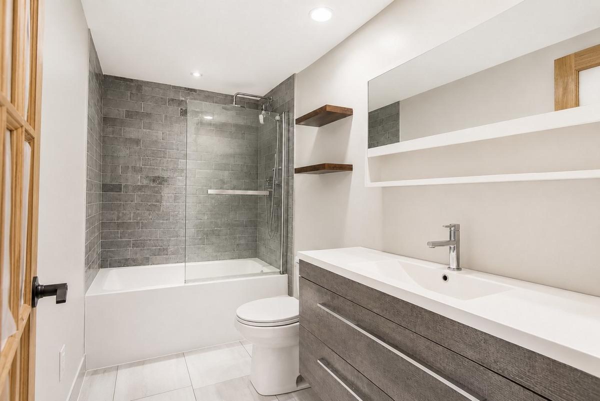 Salle de bain rénovée