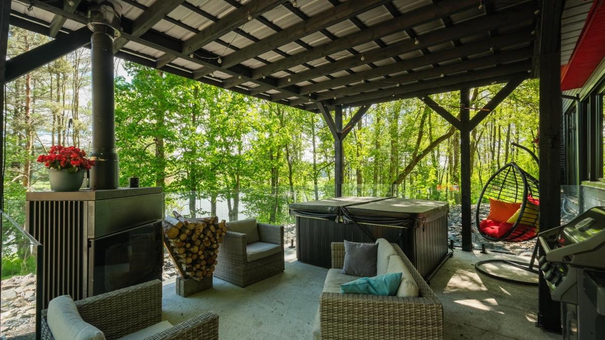 Terrasse aménagée pour la détente