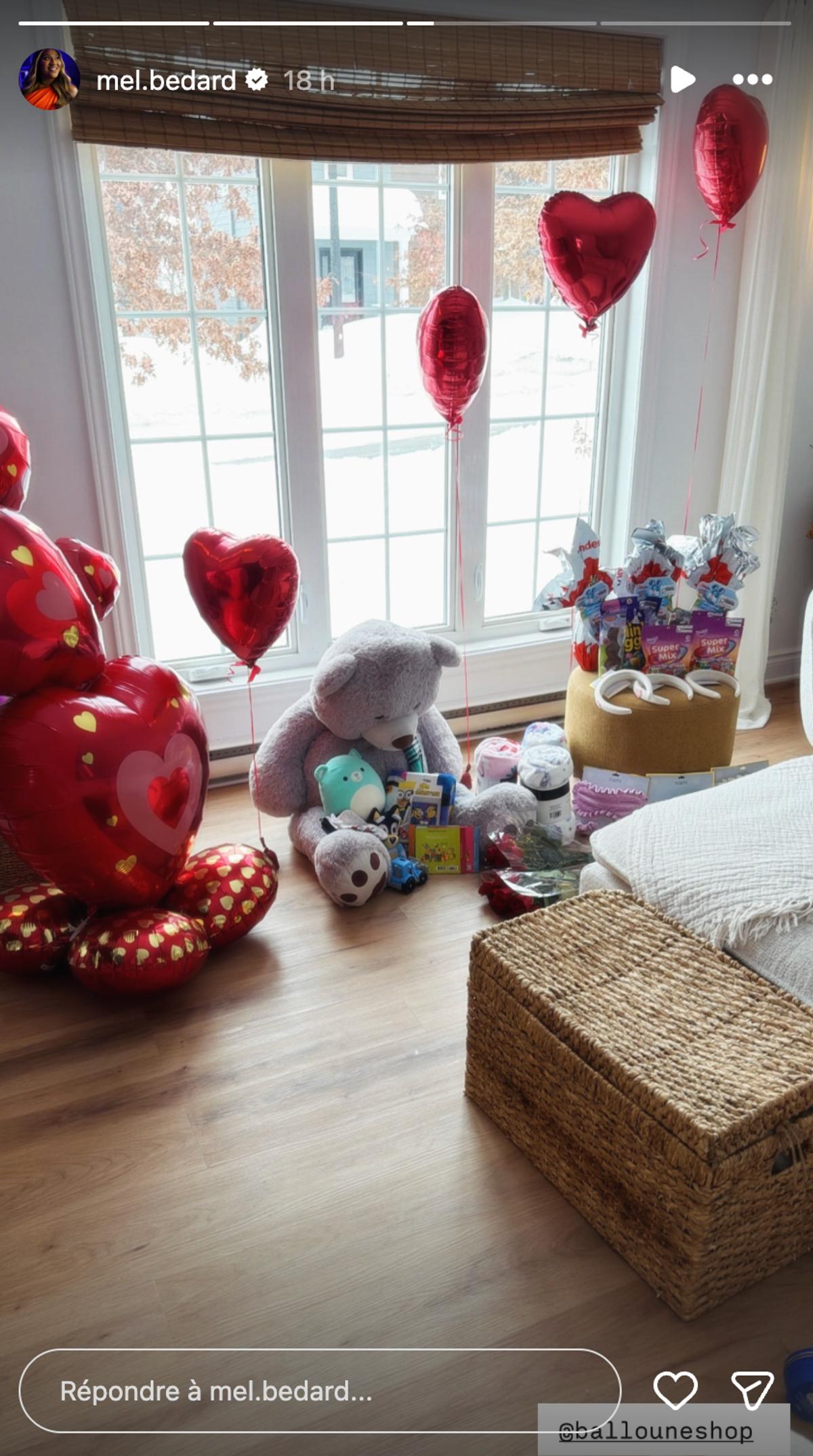 Mélissa Bédard dévoile les cadeaux de St-Valentin pour ses enfants
