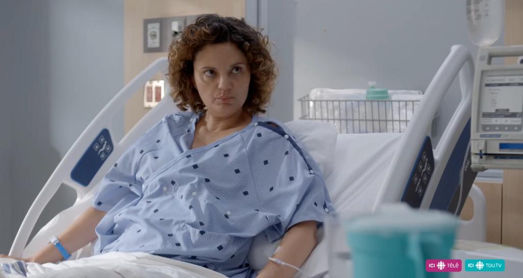 Sharon Ibgui dans son rôle de Justine dans STAT