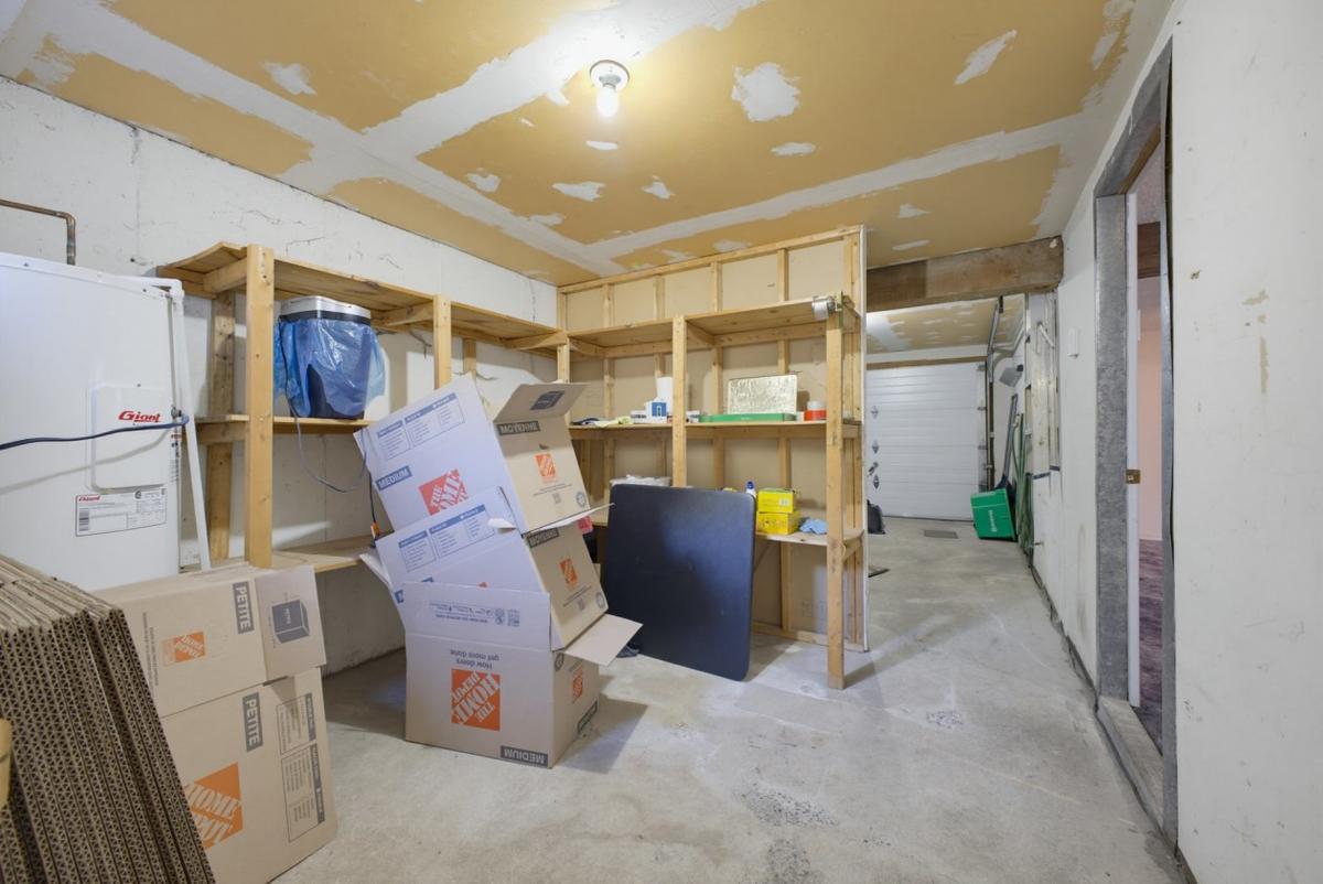 Espace de rangement dans le garage