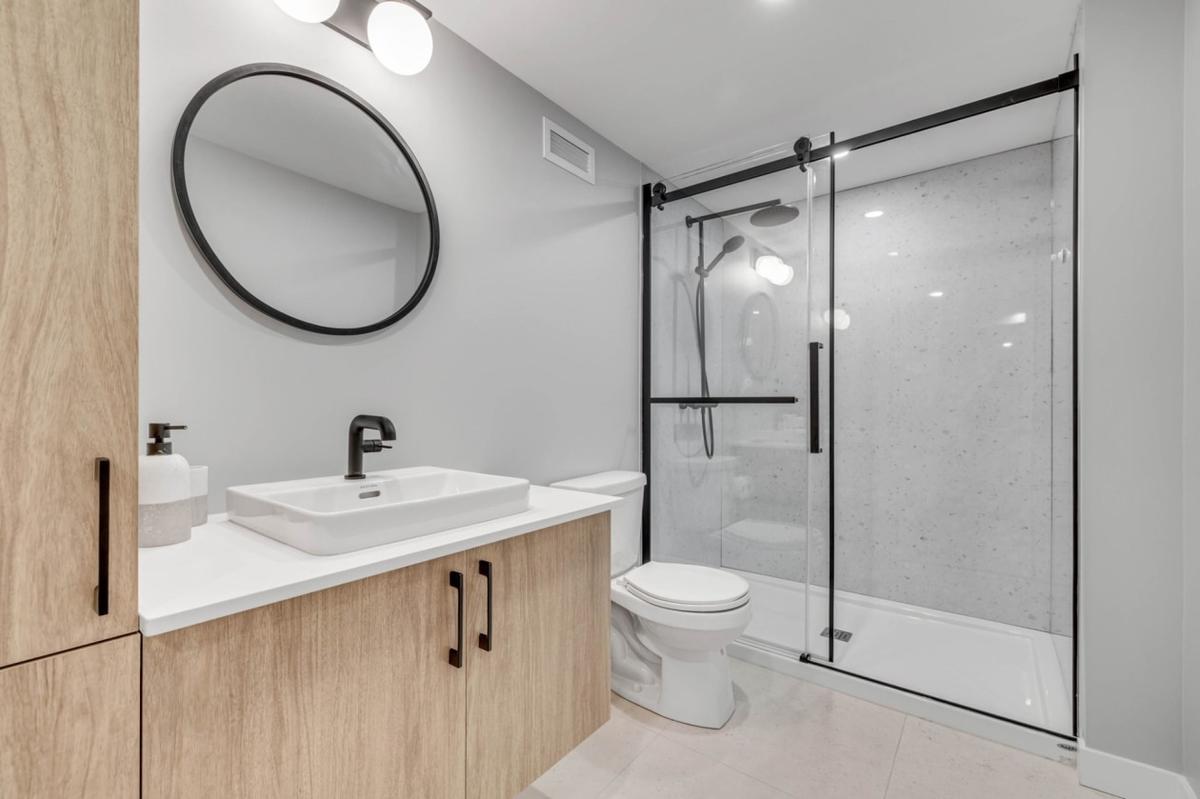 Salle de bain du sous-sol