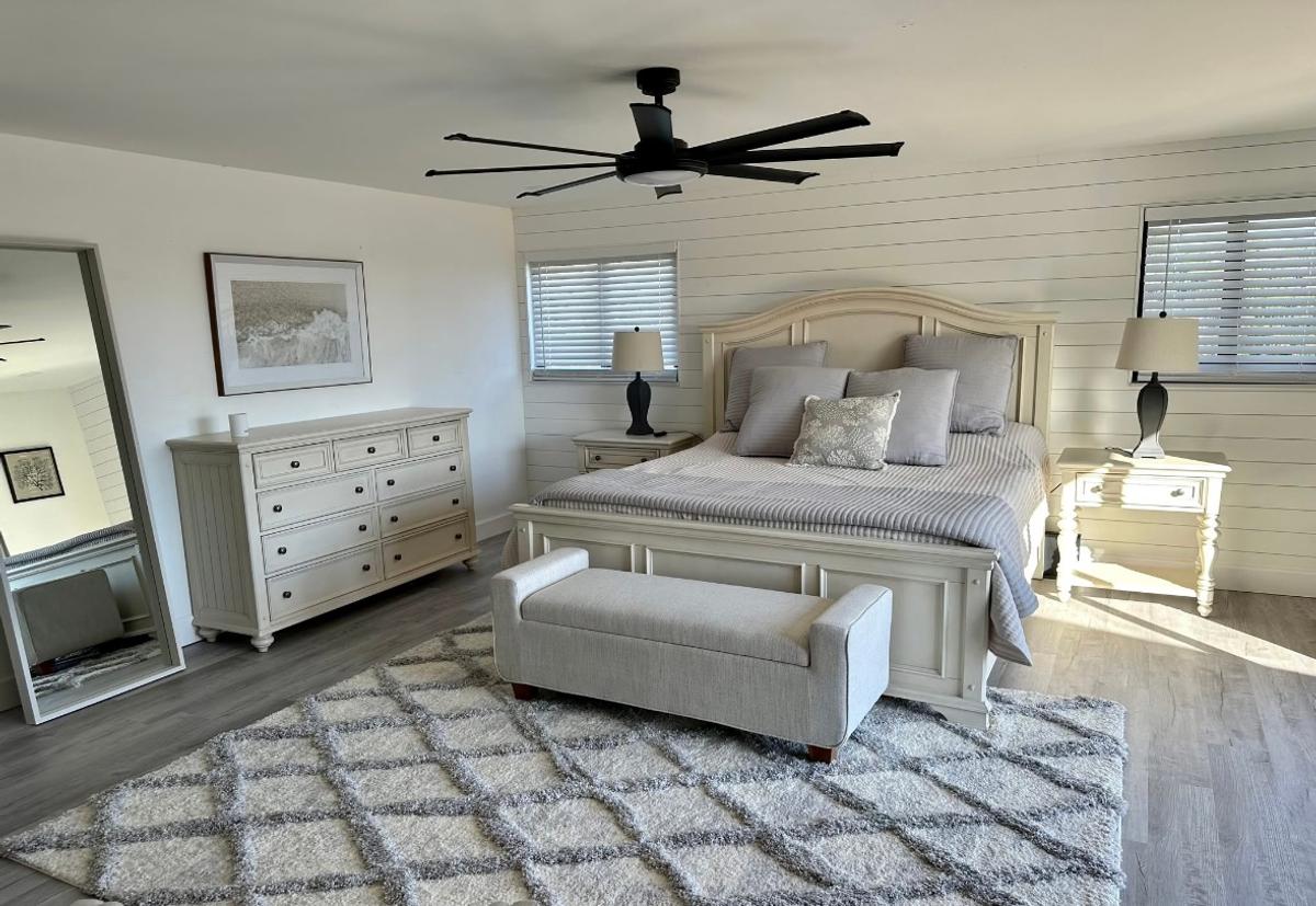 Chambre principale aux teintes sereines