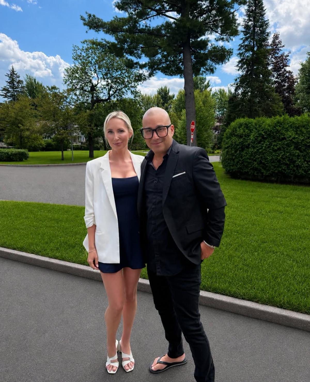 Maïka Desnoyers et Daniel Corbin