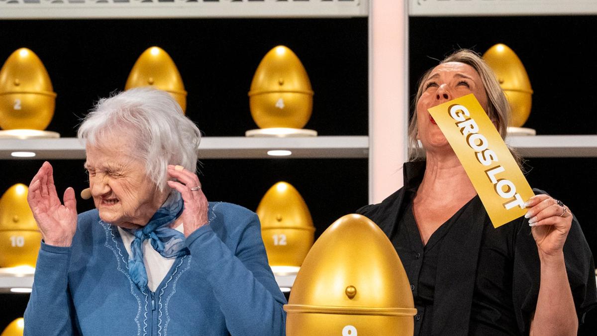 Jeannine Tremblay remporte le gros lot à La poule aux oeufs d'or
