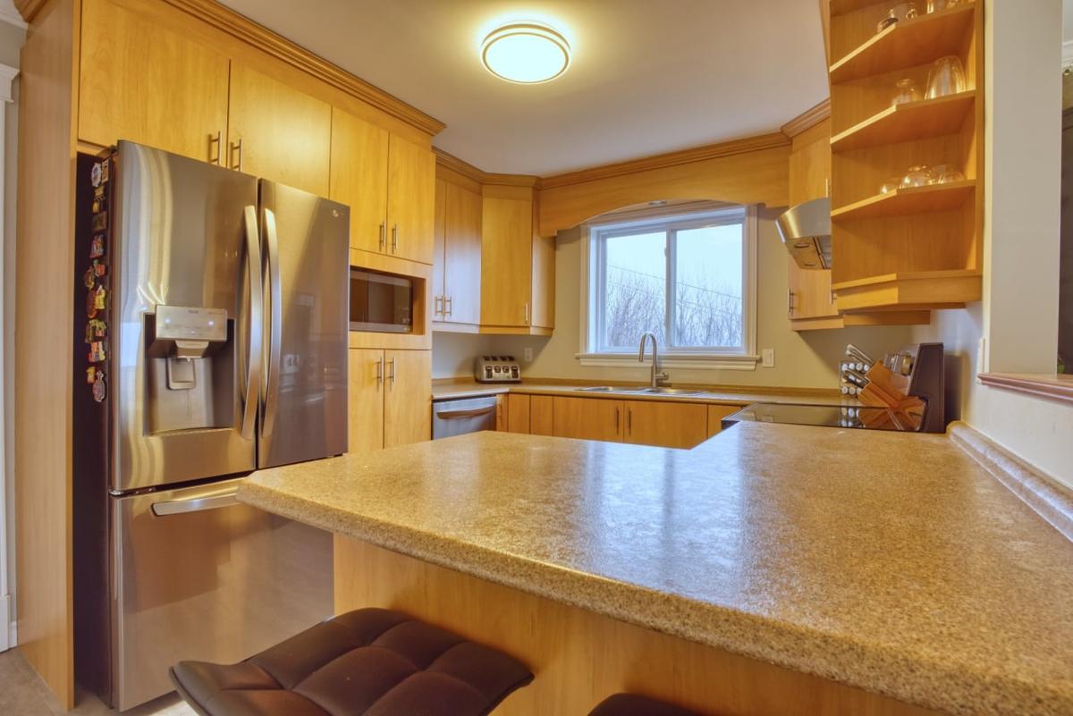 Un des espaces extérieurs du condo