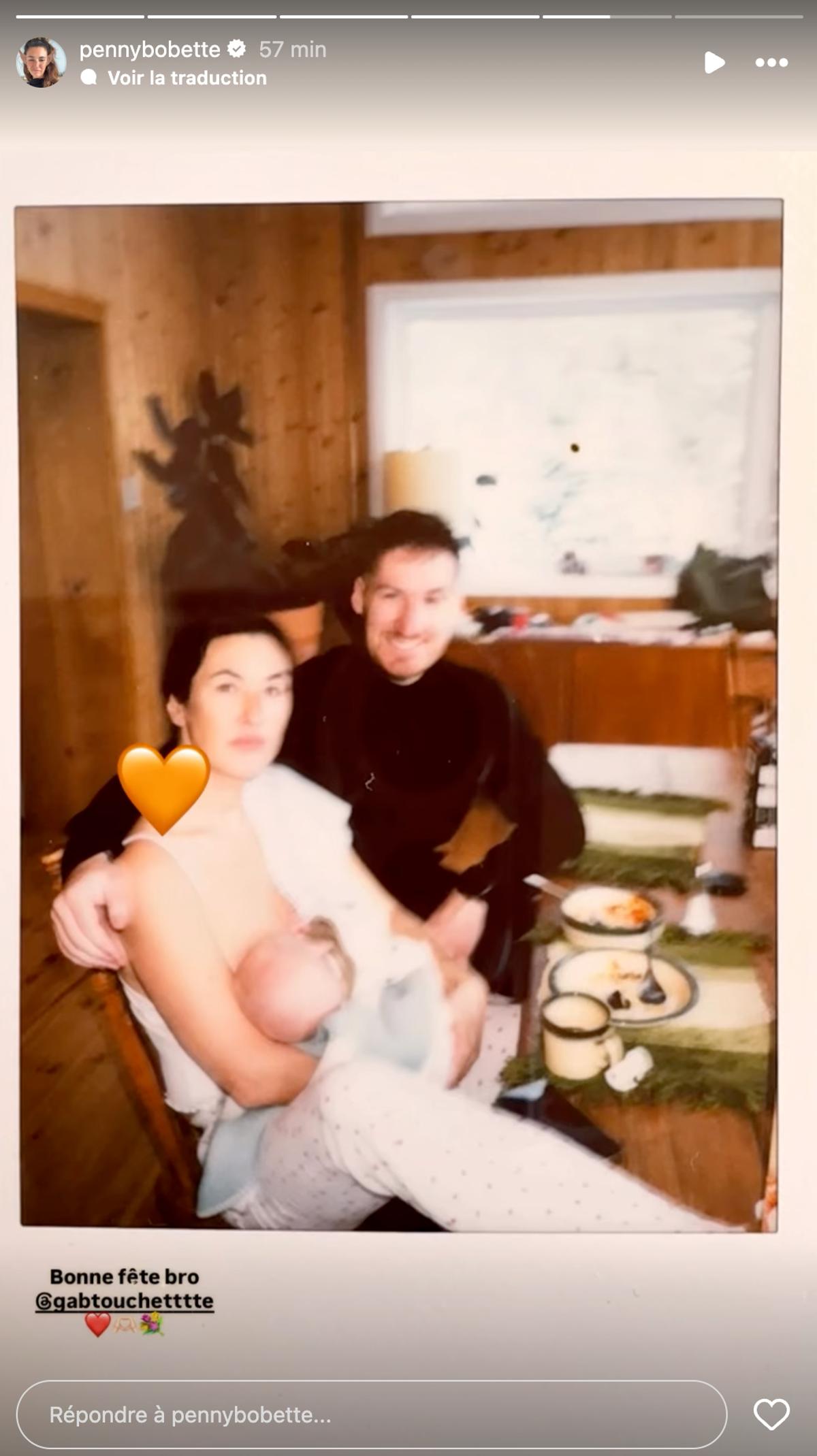 Karine Gonthier-Hyndman et son bébé