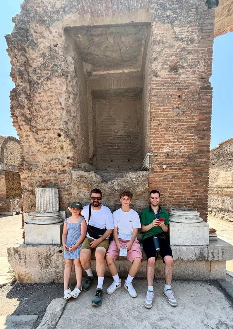 Patricia Paquin et sa famille