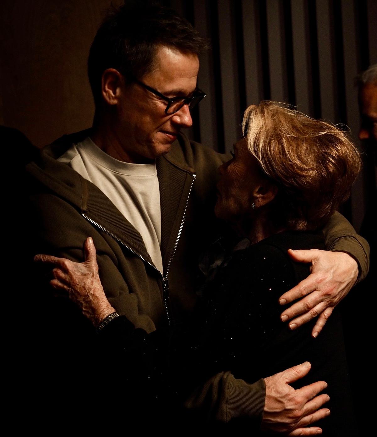 Stéphane Rousseau et Janette Bertrand