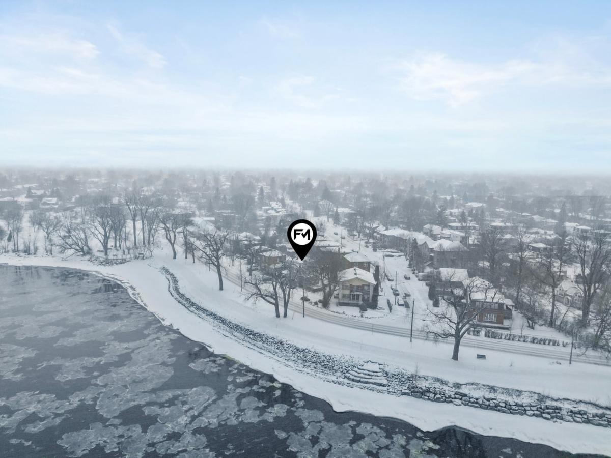 Vue d'ensemble du quartier depuis les airs