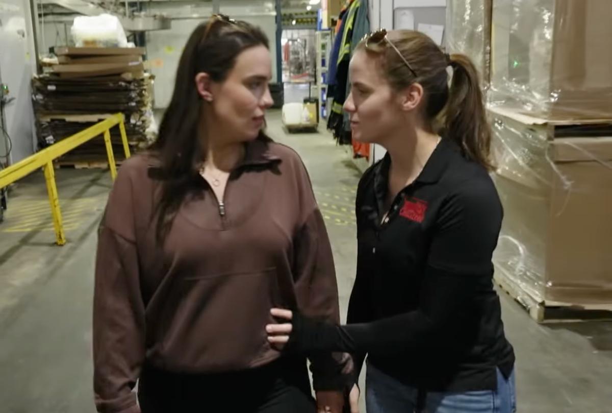 Sabrina et Mélanie de L'amour est dans le pré