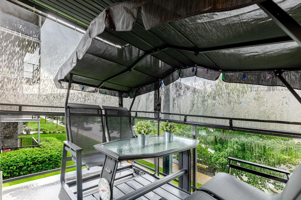 Balcon, vue dégagée