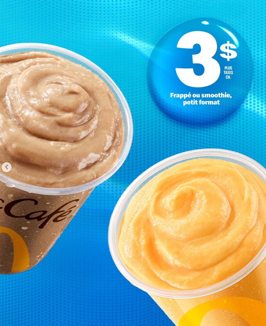 Promotion estivale McDonald's