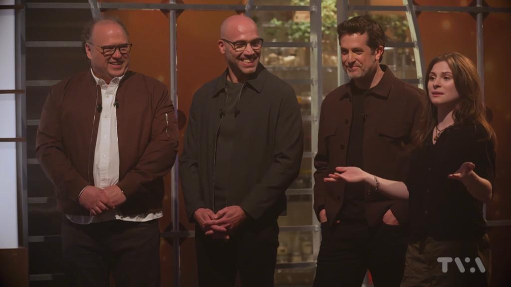 Martin, Stephano, Jean-Philippe et Mia