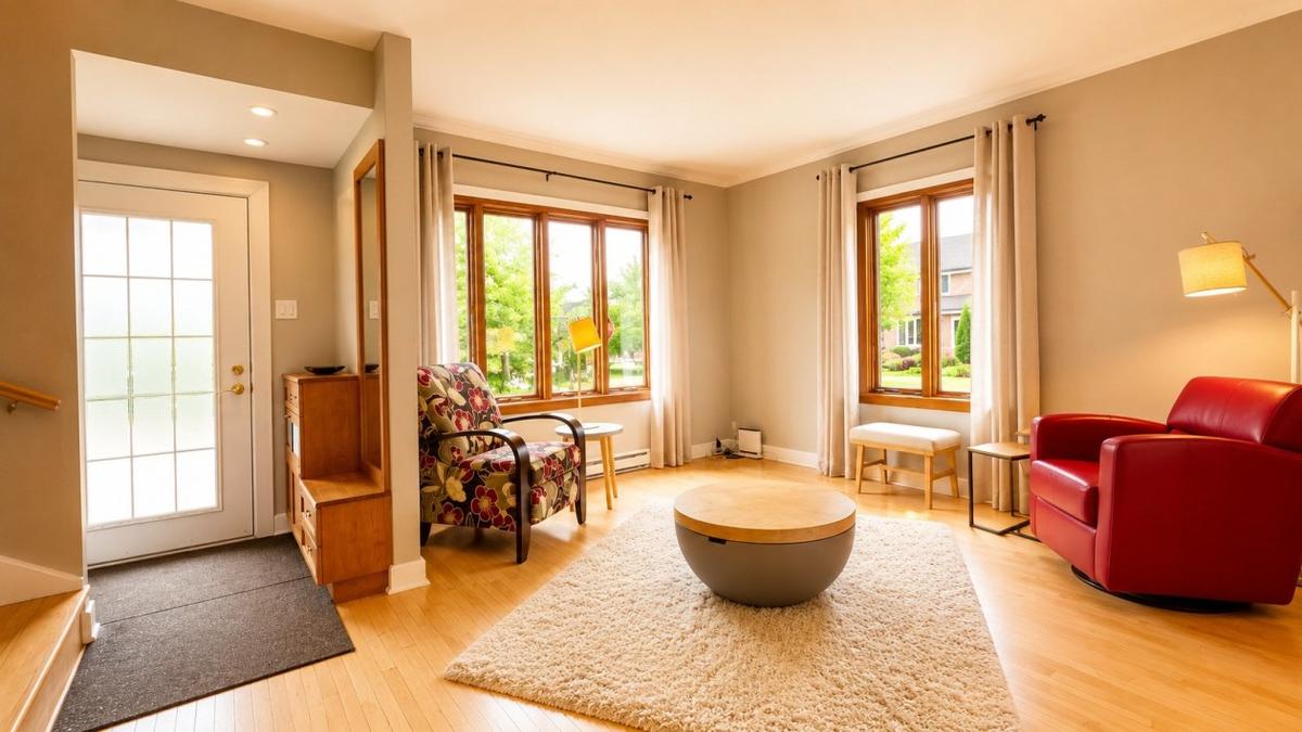Vue d'ensemble de l'intérieur