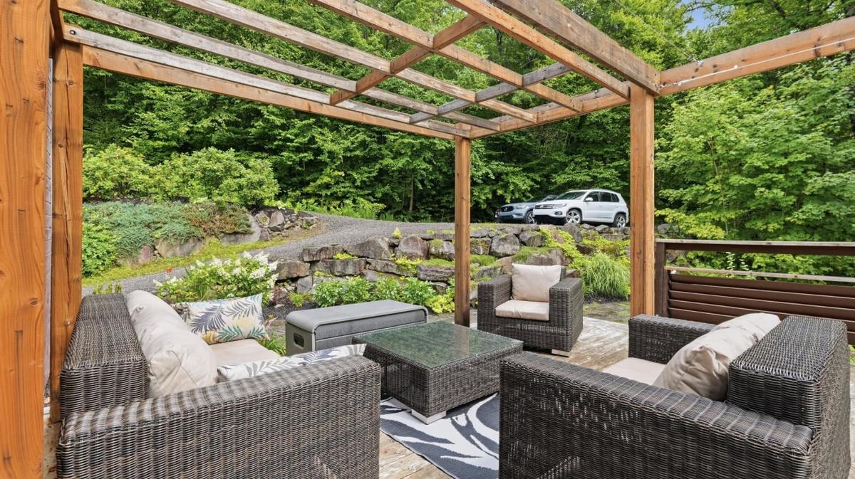 Terrasse avec vue panoramique