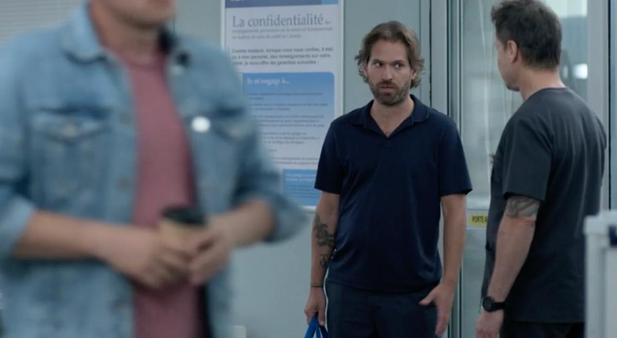 Simon Morin et Stéphane Rousseau dans STAT