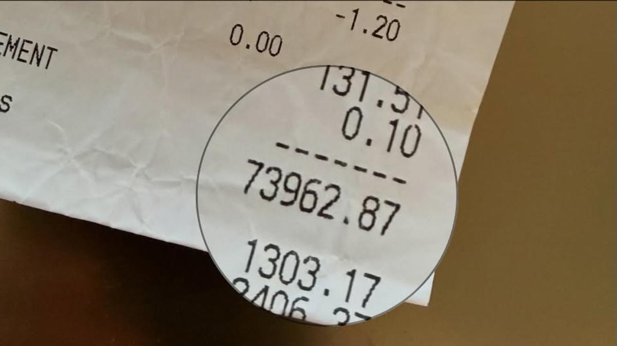 Facture d'essence de PC Jolicoeur qui a gâté la population 