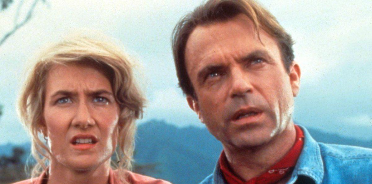 Sam Neill dans Jurassic Park
