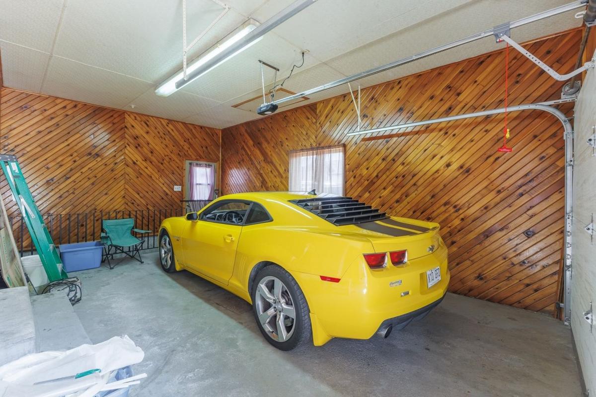 Intérieur du garage